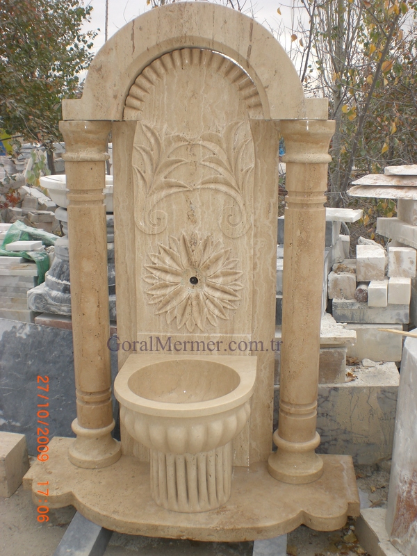 traverten çeşme